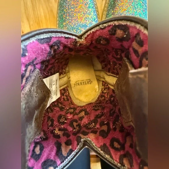 Shyanne Girl Glitter Western Boots - Picture 6 of 16